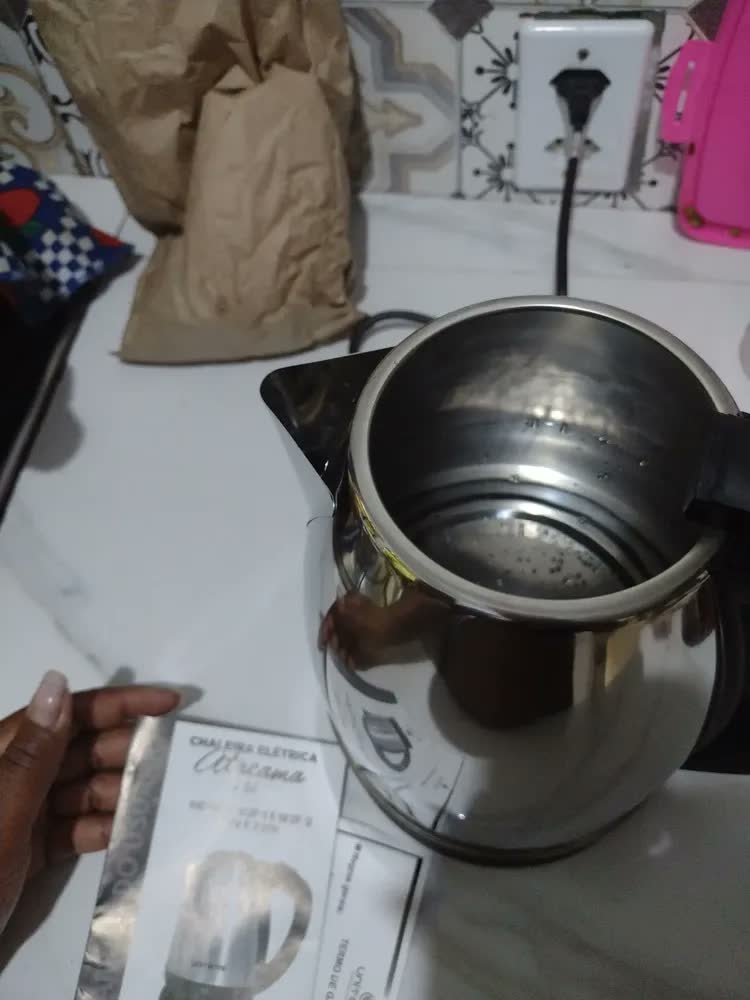 foto de Chaleira Elétrica 1,8L 1200W Atacama Nohara