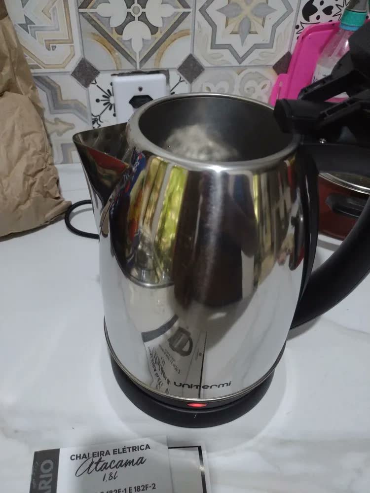 foto de Chaleira Elétrica 1,8L 1200W Atacama Nohara