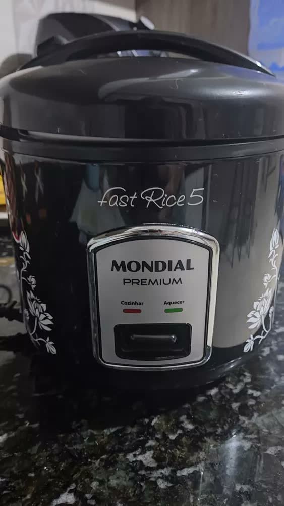foto de Panela De Arroz Fast Rice 5 Premium Mondial 400W - NPE-08-5X