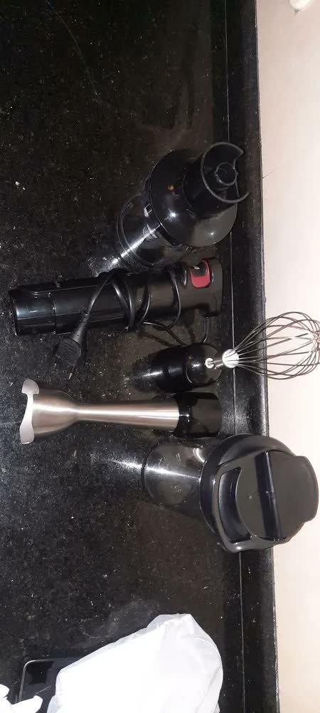 foto de Mixer Philips Walita Daily Collection RI2622 preto e prata 400W
