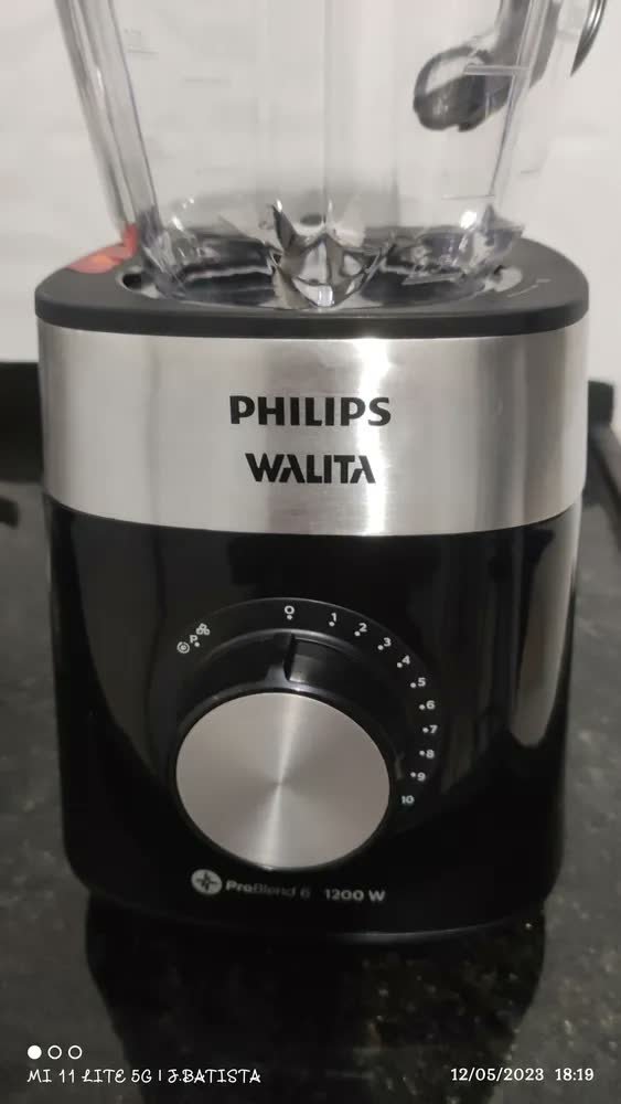 foto de Liquidificador Série 5000 Ri2242 3L Preto Philips Walita