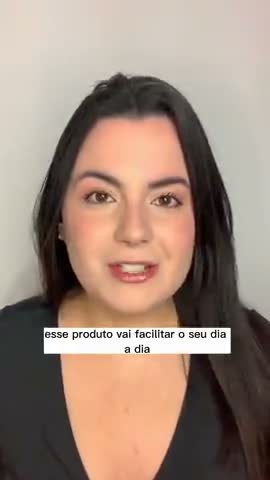 vídeo do produto