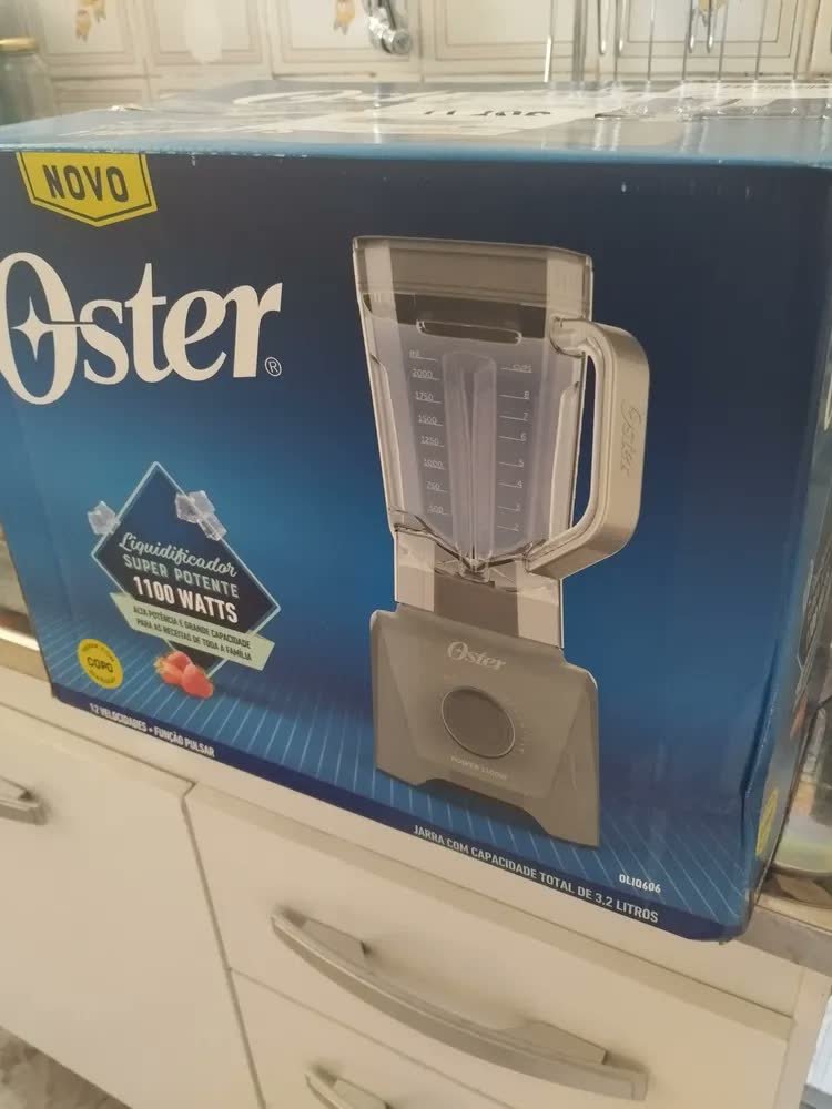 foto de Liquidificador 1100 Full Cinza 3,2L Oster