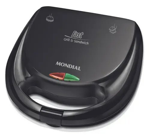 foto de Sanduicheira Fast Grill e Sandwich, Mondial, 750W - S-12