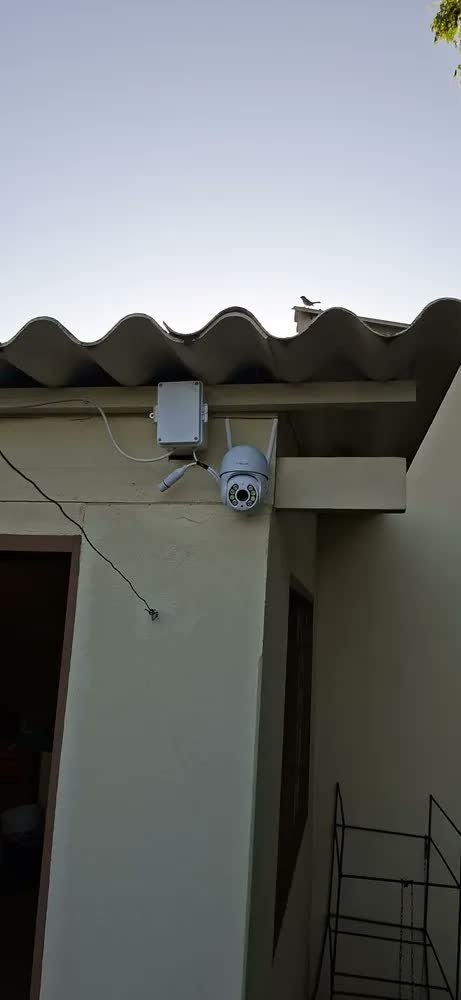 Kit 2 Câmera Ip Inteligente Wifi Rotativa A8 App Yoosee 360º Cor Branco