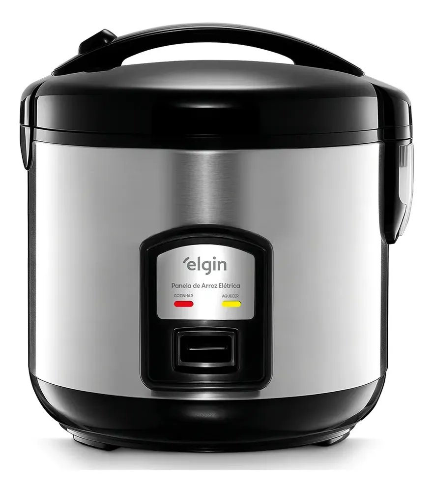 foto de Panela Arroz Eletrica 10 Xicaras Inox 700w Rizzo Elgin