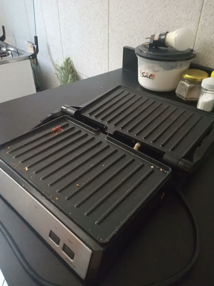 foto de Sanduicheira E Grill Pgr21pi Maxx Clean 1000w Philco Prateado