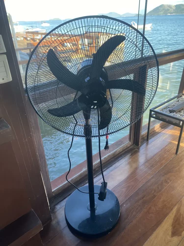 foto de comprador de Ventilador De Coluna Wap Rajada Pro 60 5 Pás Bivolt Preto 55cm