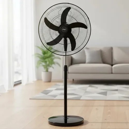 Ventilador De Coluna Wap Rajada Pro 60 5 Pás Bivolt Preto 55cm