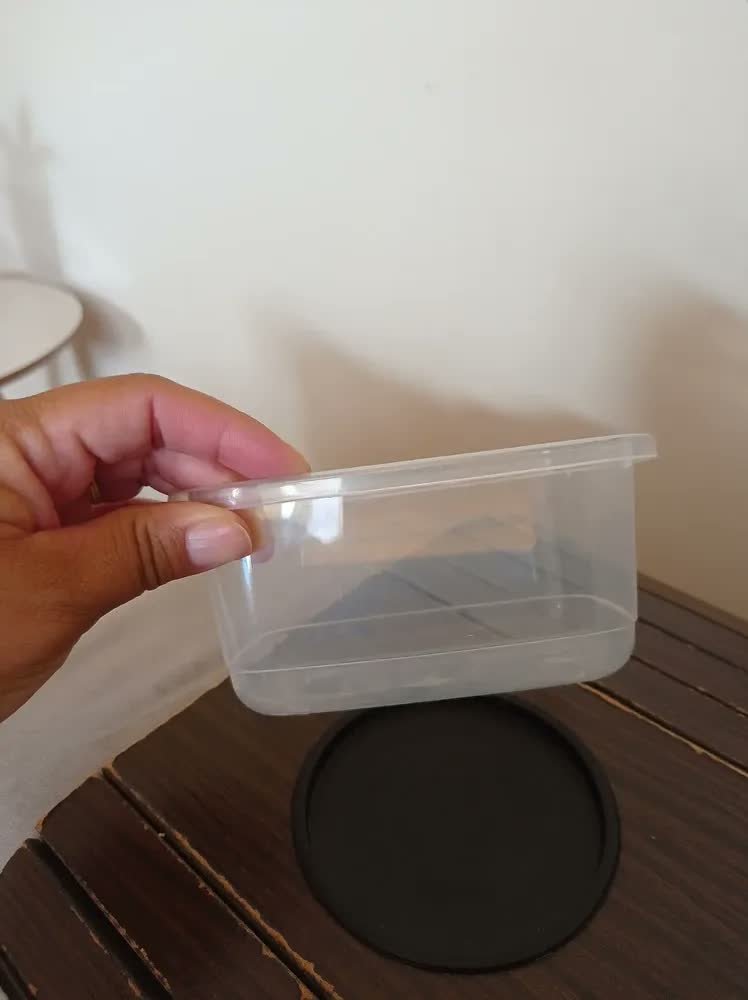 foto de cliente de Kit 20 Potes 500 Ml Transparente Marmita Fitness Bpa Free Reutilizável Tampa Hermética Micro E Freezer Ponte Lar Utilidades
