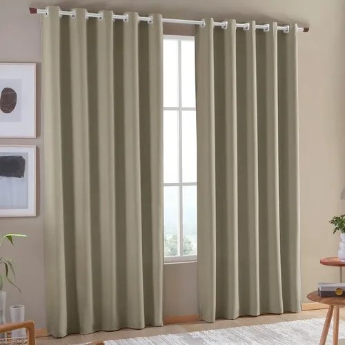 foto de comprador de Cortina Blackout 100% 2,80x2,30 Corta Luz Sala Quarto