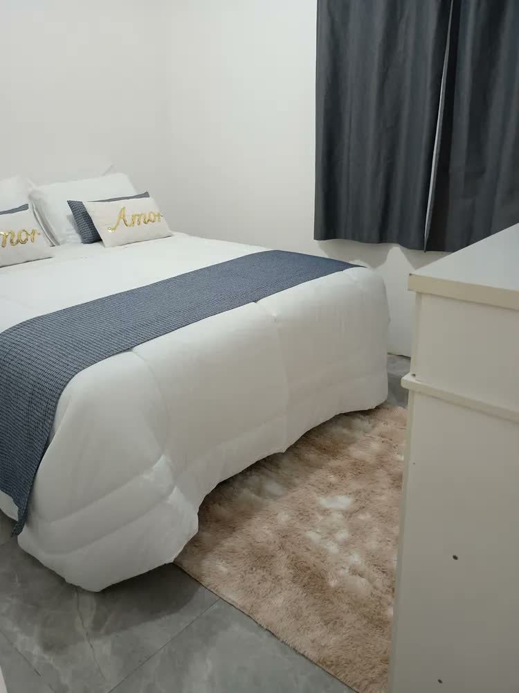 foto de comprador de Tapete Felpudo Quarto Sala 1,00 X 1,40 Mt Peludo