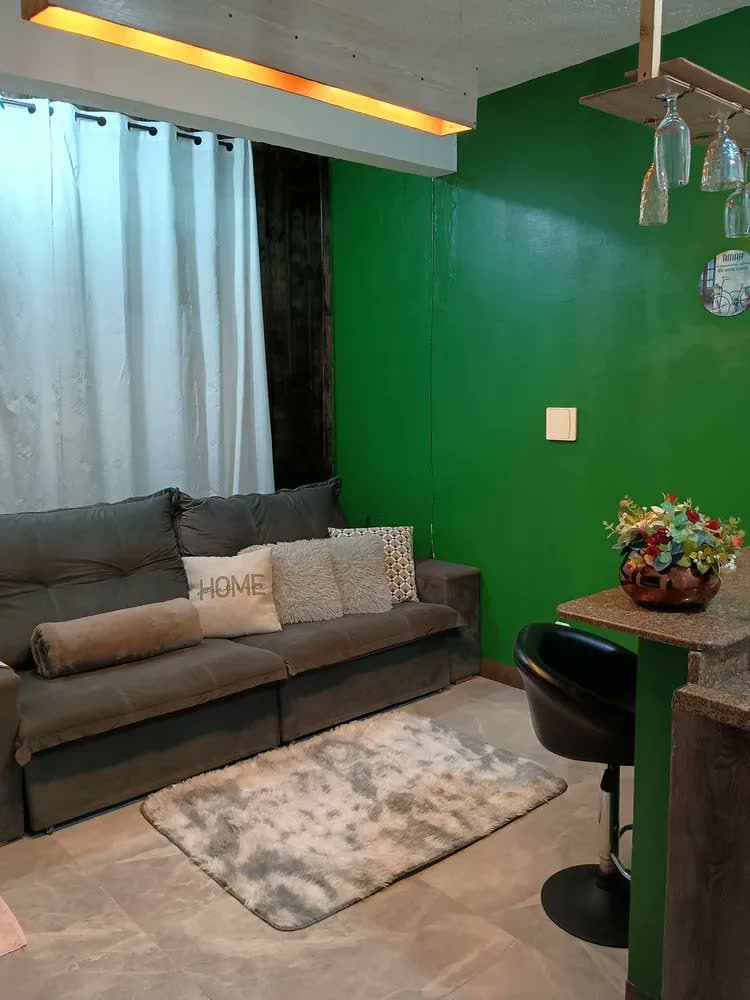foto de comprador de Tapete Felpudo Quarto Sala 1,00 X 1,40 Mt Peludo
