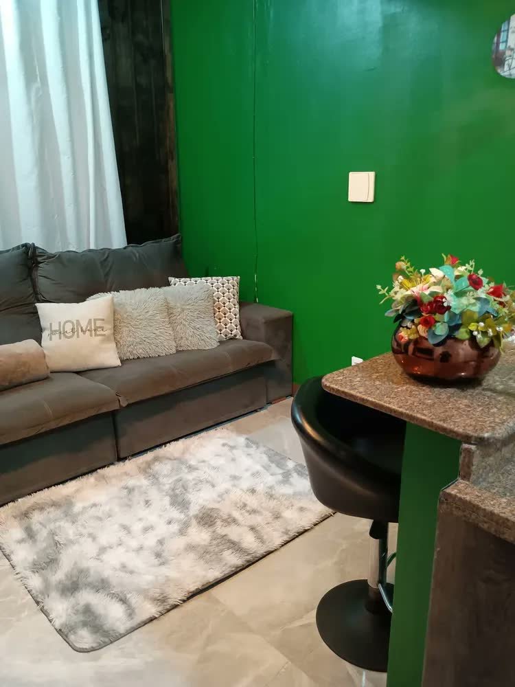 foto de comprador de Tapete Felpudo Quarto Sala 1,00 X 1,40 Mt Peludo