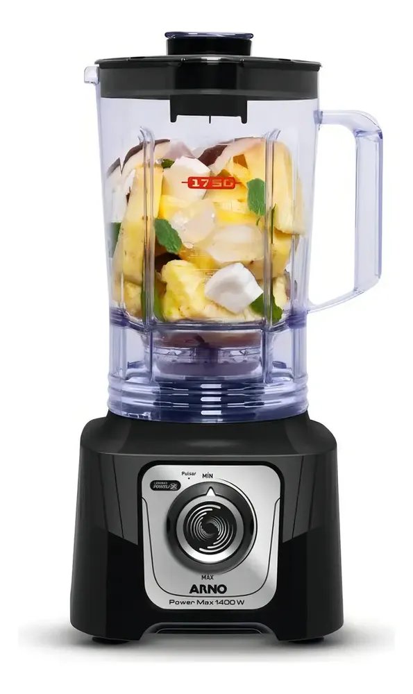 foto de Liquidificador Arno Powermax 1400W Comfort Control LN65 preto