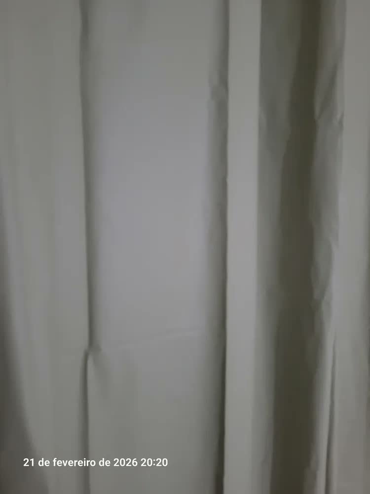 foto de comprador de Cortina Blackout De Pvc 2,20m X 1,30m Preto Corta Luz