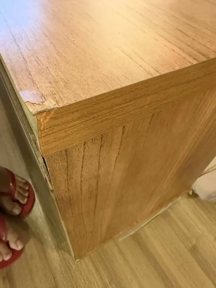 foto de comprador de Rack Mavaular Logan Naturalle para TV até 75 Polegadas Ripado 2 Portas