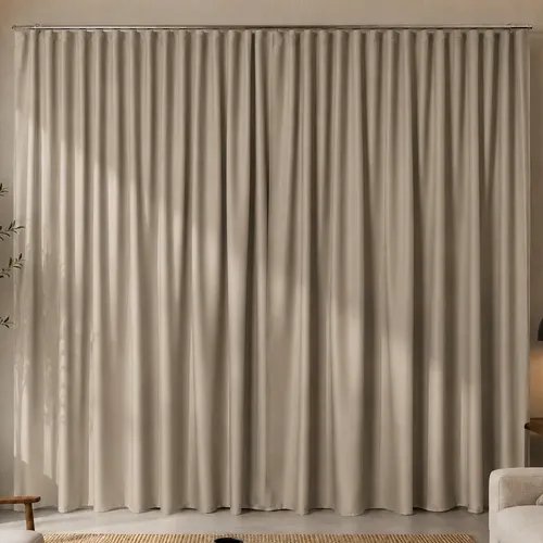foto de comprador de Cortina Blackout Premium 4,00x2,70m Trilho Suíço (varão 3m)