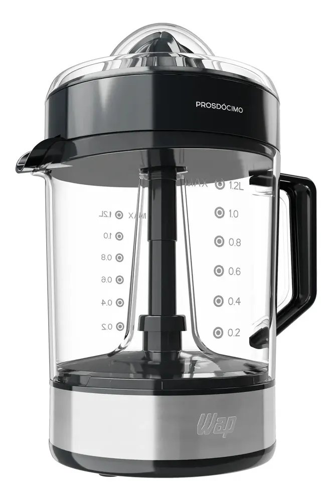 foto de Espremedor de Frutas 1,2L WAP WJ1200 40W com Acionamento Automático e Dois Ajustes de Espremedor 127V
