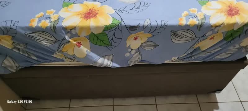 foto de cliente de Jogo De Lençol Queen Micropercal 400 Fios Sofisticado 3pç Cor Azul-marinho Desenho do tecido Liso