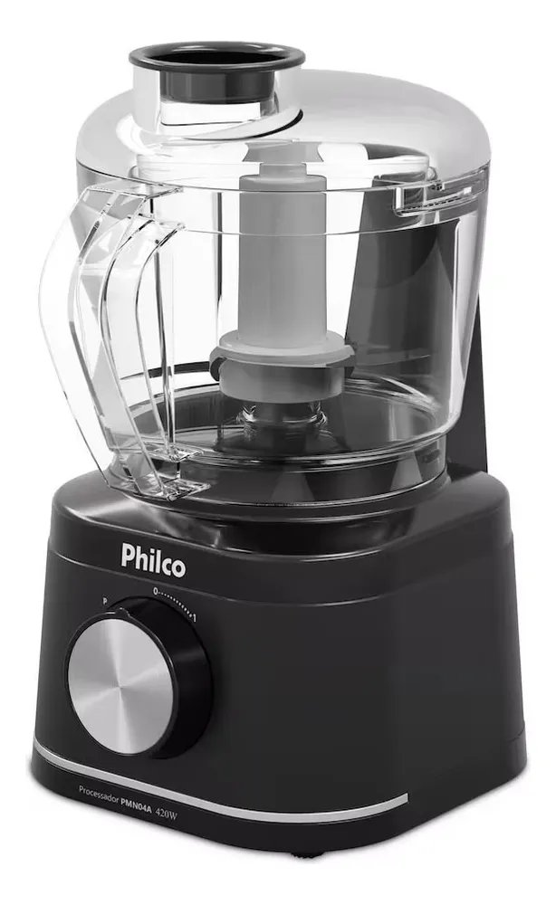 Processador de Alimentos Philco 420W 500ml com Pulsar Compacto PMN04A
