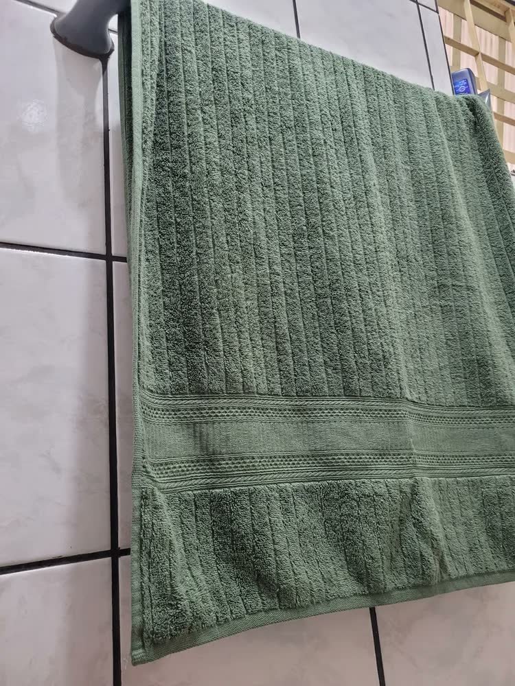 foto de comprador de Jogo De Toalhas Buddemeyer Atena Fio Penteado Banho Azul/azul Claro 4 Peças