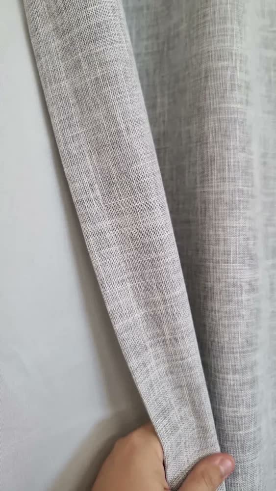 foto de comprador de Cortina Blackout Linhão Linho Vedação 100% 3,00x2,40