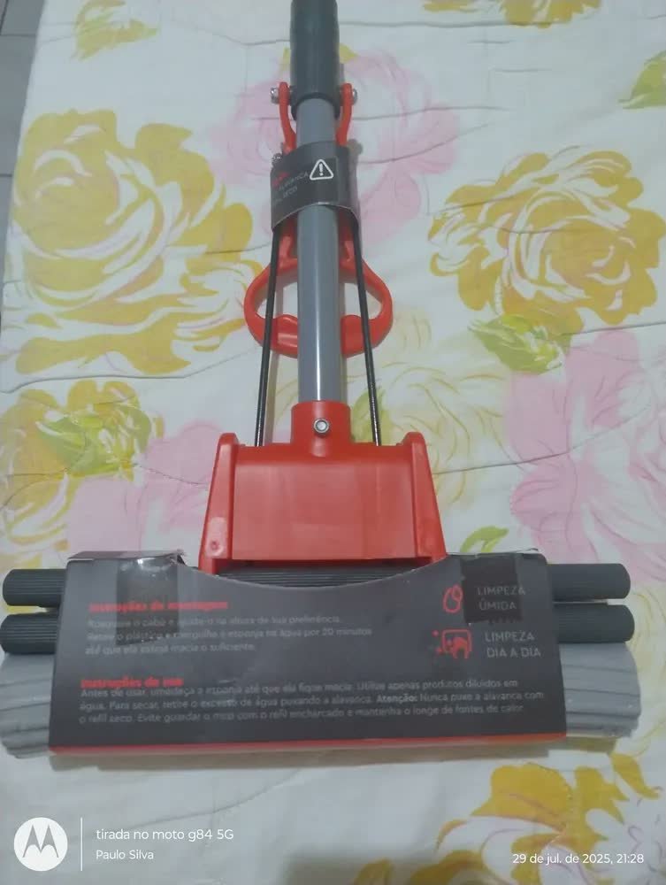 foto de comprador de Mop Limpeza Rodo Mágico Limpeza Premium Vassoura Mágica Hannover Home