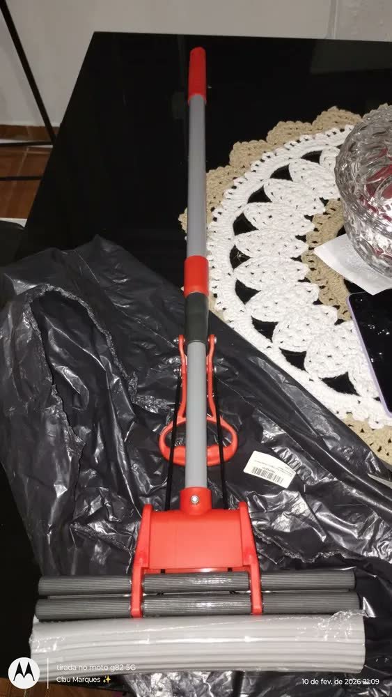 foto de comprador de Mop Limpeza Rodo Mágico Limpeza Premium Vassoura Mágica Hannover Home