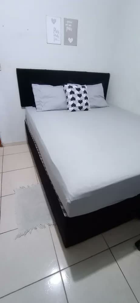 foto de cliente de Jogo De Lençol 400 Fios Queen Branco Liso 3 Peças Com Elástico Padrão Hotel