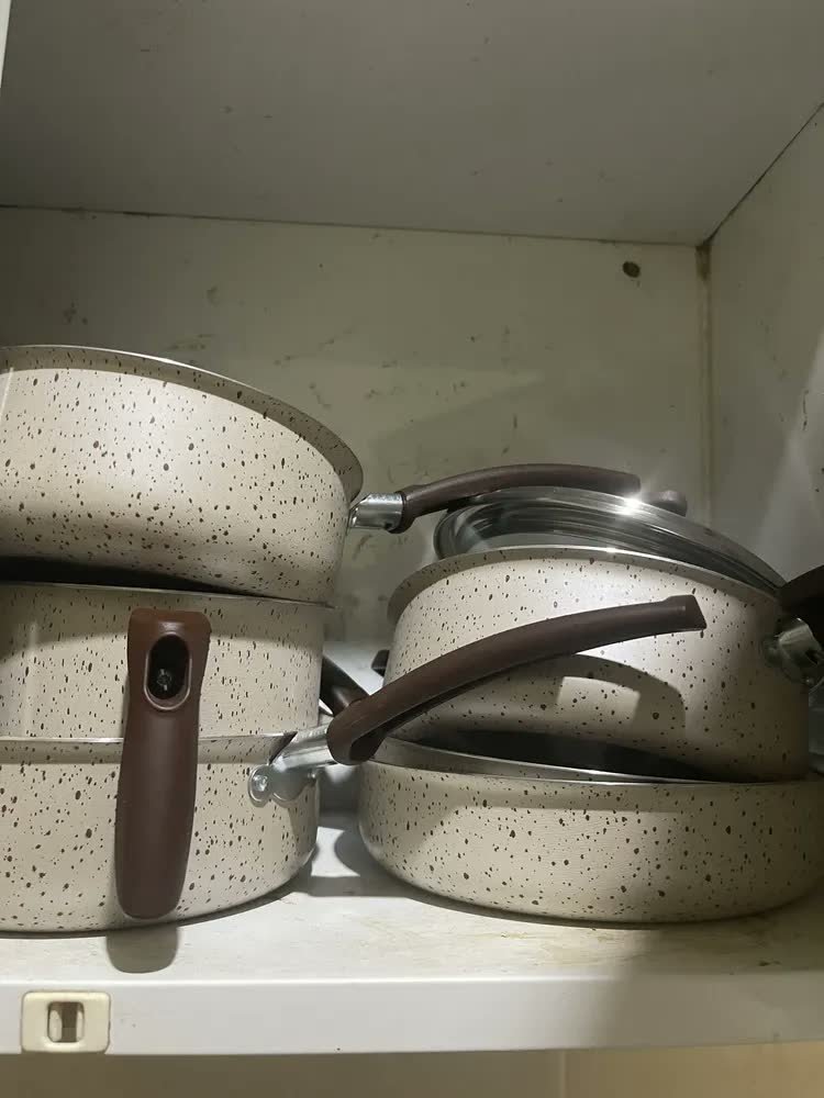 foto de comprador de Conjunto de panelas antiaderente 10 peças Coffee cappuccino Imperial