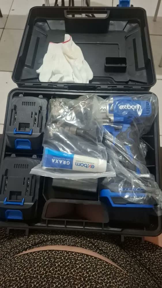 foto de comprador de Chave De Impacto Parafusadeira Furadeira Several Importados Verde