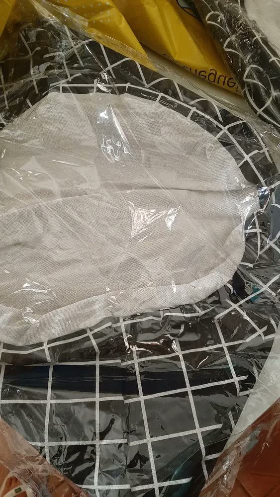 foto de comprador de Cesto Organizador Roupa Suja Dobrável Multiuso 40l Cor Cinza